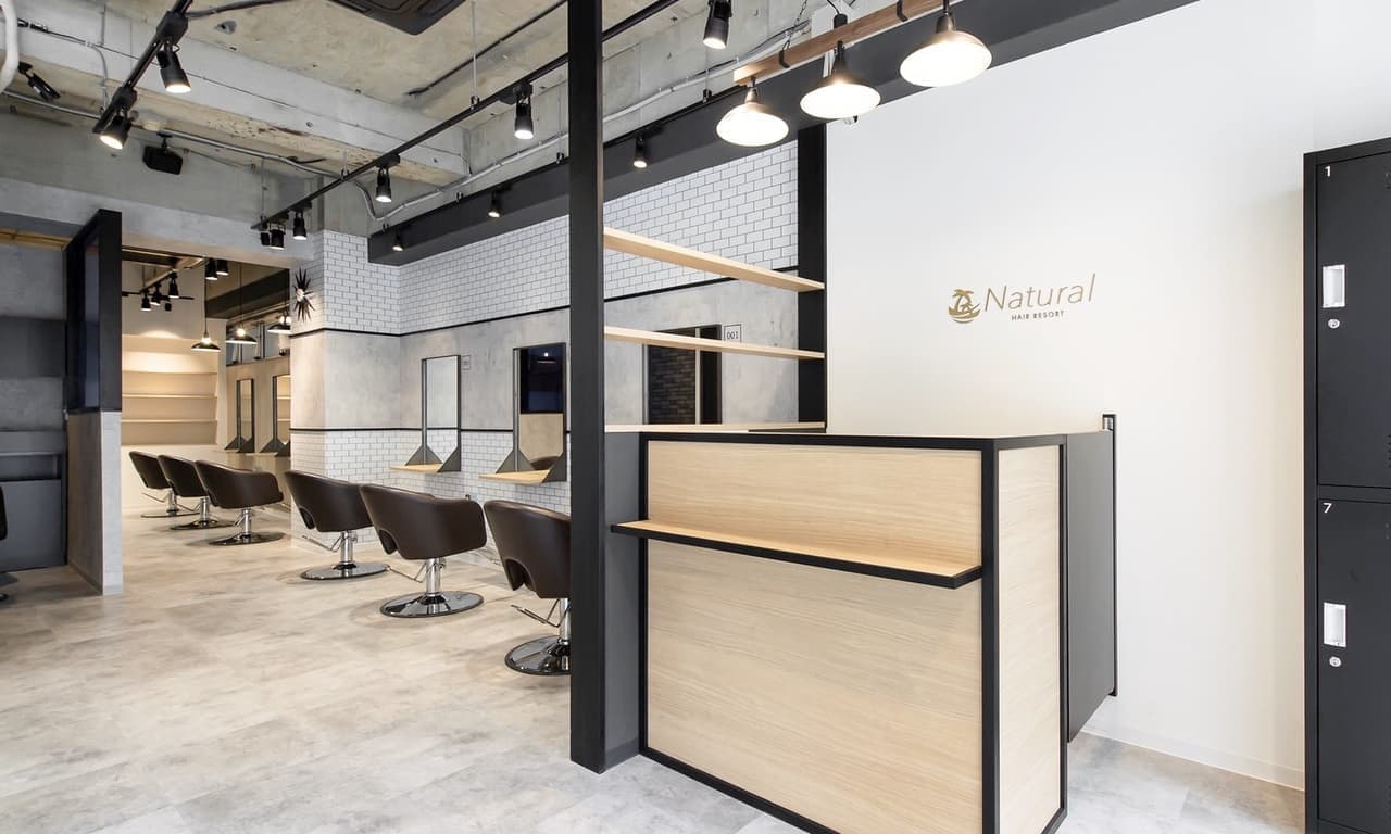 朝霞 美容室 ナチュラル