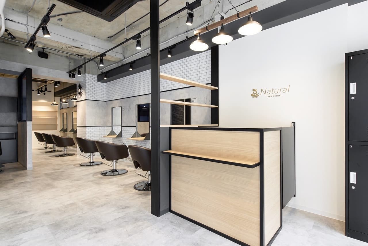 朝霞 美容室 ナチュラル